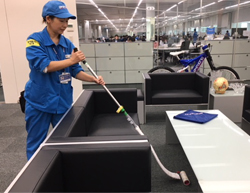 The award-winning “Snake Korokoro” (snake roller)