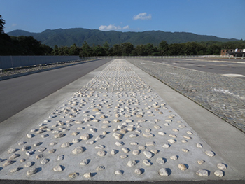 Cobblestoned road