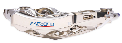 6-pot rear caliper