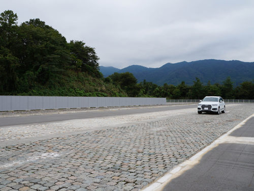 The rough pavement test track