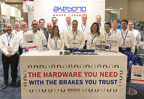 Aftermarket Sales team, Akebono Brake Corporation