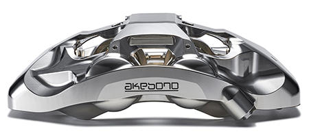 FIA世界ラリー選手権(WRC)用オポーズドタイプ4ポットディスクブレーキブレーキキャリパー